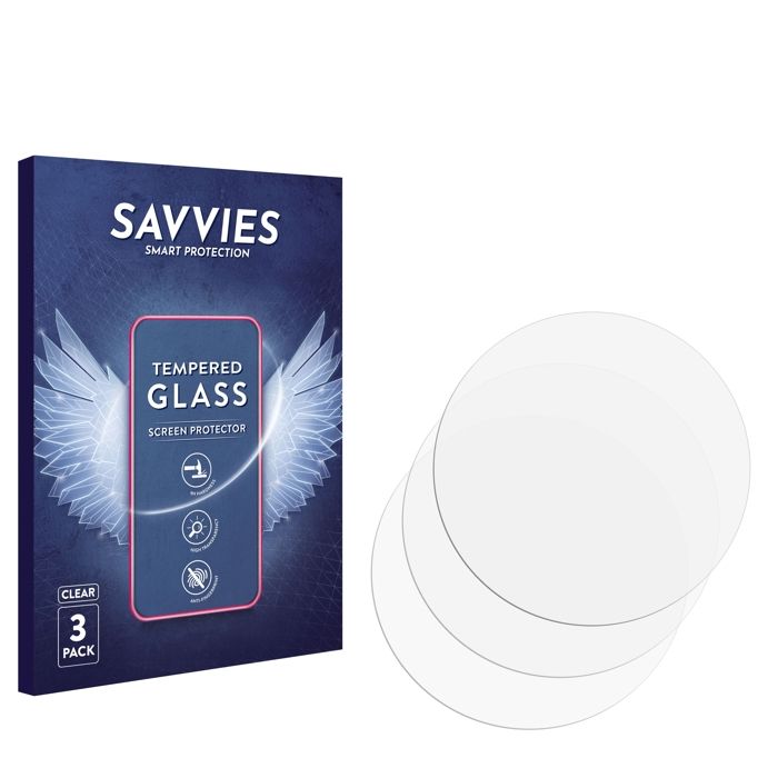 Savvies Verre Trempé Pour Garmin Approach S12 (3 Pièces) Vitre Protection Ecran, Film Trempé De Verre, Dureté 9H - Téléphonie