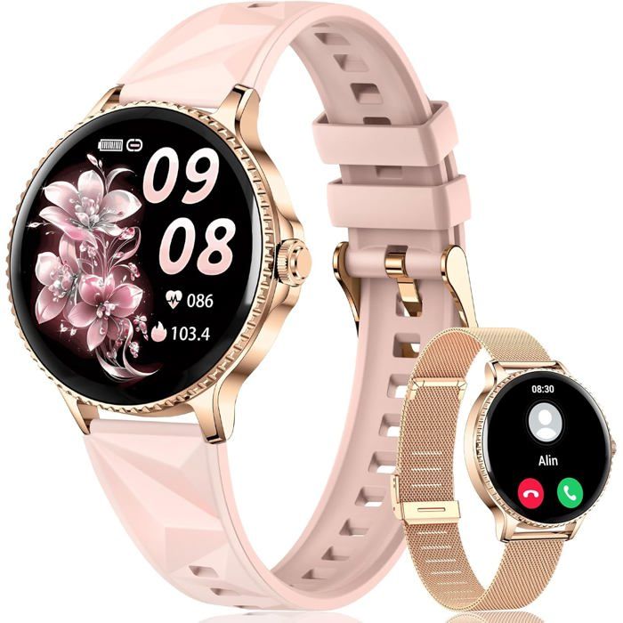 Montre Connectée KOSPET Pulse - Écran AMOLED 1,96", 18 Jours Batterie, IP68