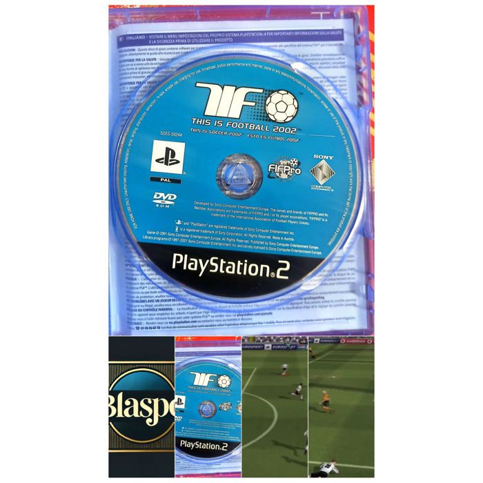 Sony Computer Entertainment This Is Football 2002 – PS2 – Cd Seul Sans Boîtier – Football