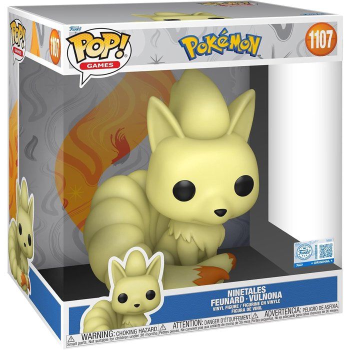 Figurine Funko Pop! - Games Pokémon Jumbo - Feunard n°1107