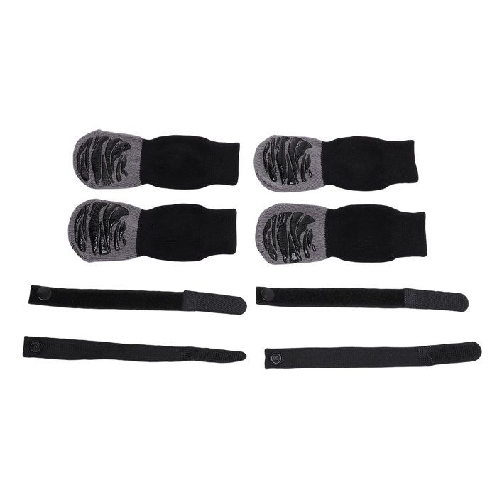Chaussettes pour chiens anti-dérapantes - ULISEM - Imperméables - Confortables - Coton - XL - Semelle texturée