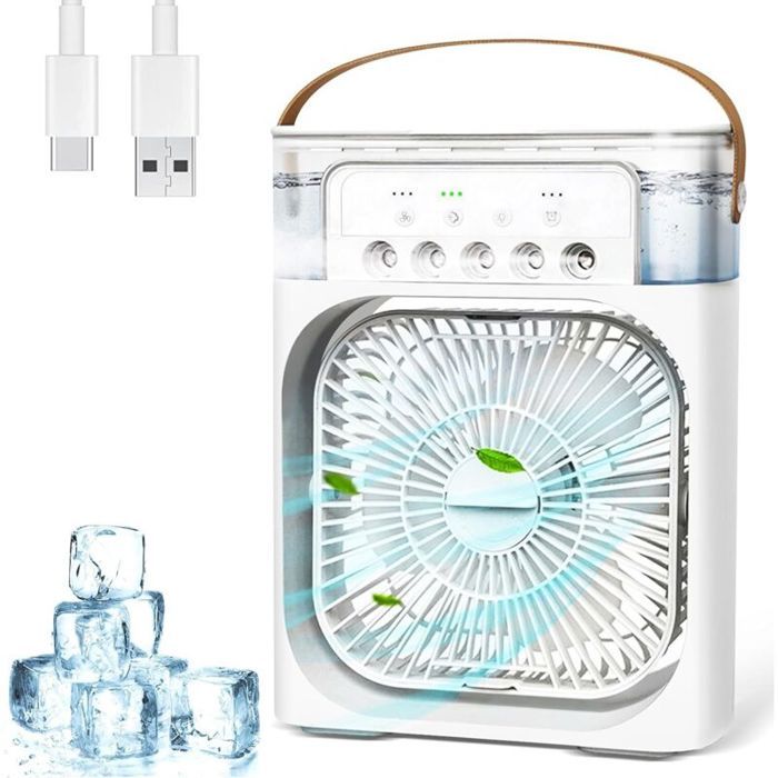 Climatiseur Mobile Portable Refroidisseur dair 4 en 1 Mini Climatiseur