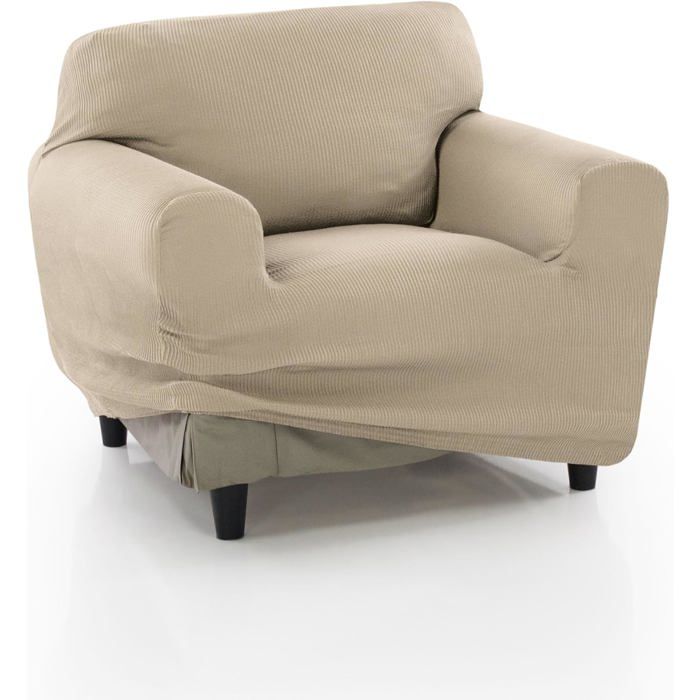 Housse de Fauteuil élastique Universelle de 70 à 110 cm  Modèle Reale  Housse de Protection pour Fauteuil Individuel