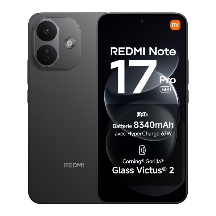 Smartphone XIAOMI REDMI Note 17 Pro 5G 8Go RAM ROM