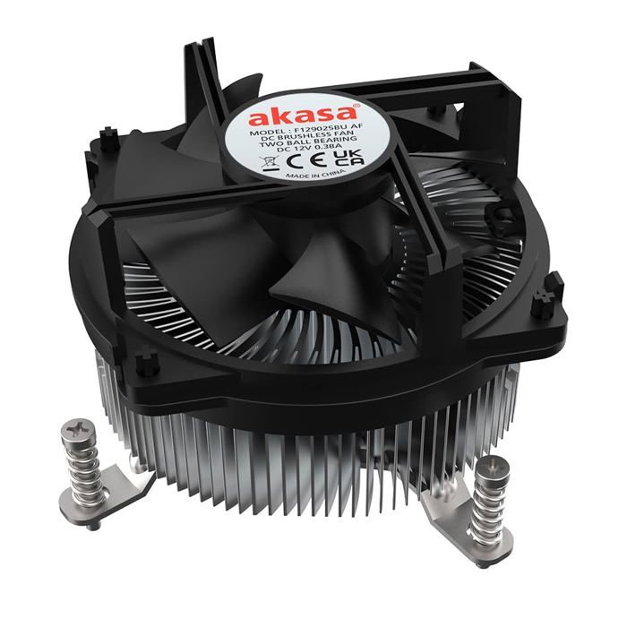 Akasa Ak cc6608bp01 Low Profile Cpu kühler Sockel Lga 1700 63 2 Mm - vue 4