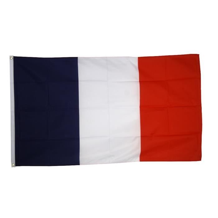 Drapeau France Avec Oeillets 150x90 Cm Polyester Bleu Blanc Rouge Prix Pas Cher Cdiscount