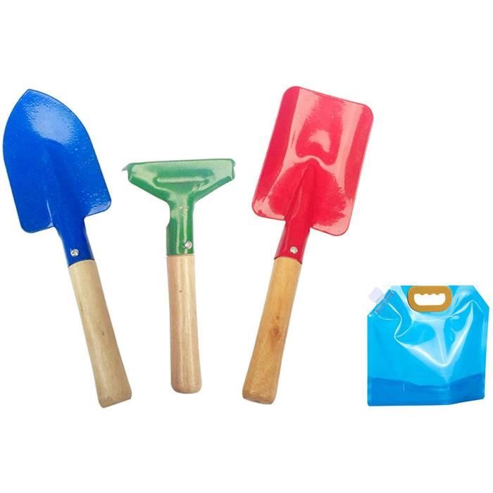 Pesoncarl – Ensemble De Jardinage Pour Enfants – Outils En Plastique Sûrs, Truelle, Râteau, Arrosoir – Jouet Éducatif Créatif Dès 3 Ans