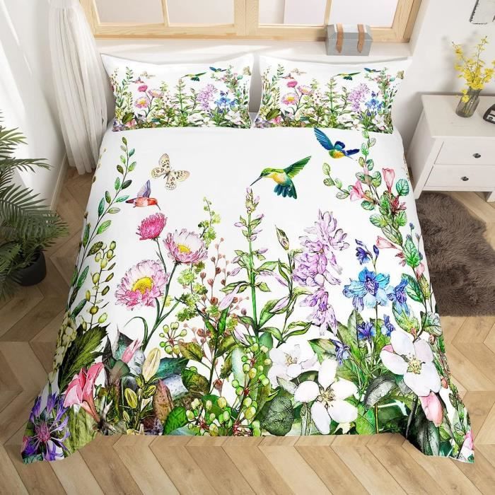 TXNG1940 Couette en forme de colibri pour lit double