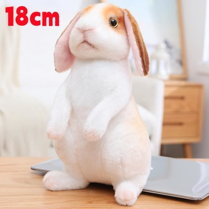 Peluche lapin jaune 2025