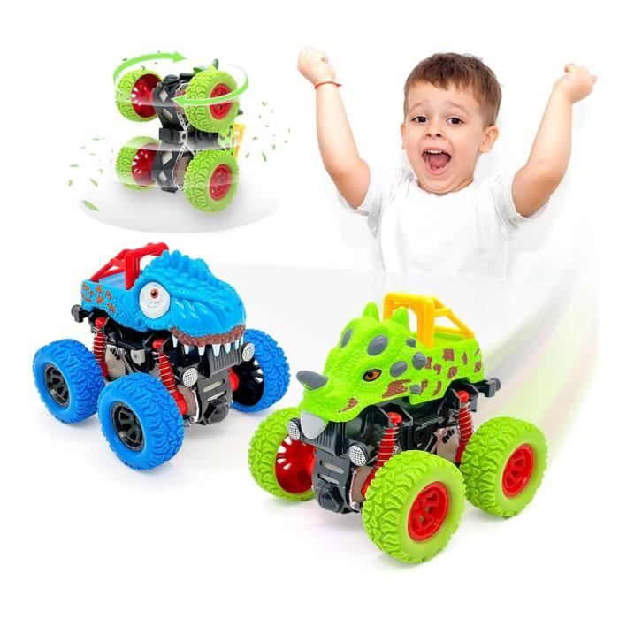 Voiture Jouet Enfant 2 Ans Garcon, Lot de 2 Monster Dinosaure Jouet Voiture  Enfant 2 3 Ans Garcon, Voiture Cars Bebe Jeux Enfants - Cdiscount Jeux -  Jouets