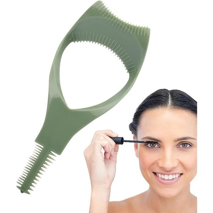 Applicateur Cils 3 En 1 - Outil Maquillage Bouclier/bigoudi - Bleu, Neuf