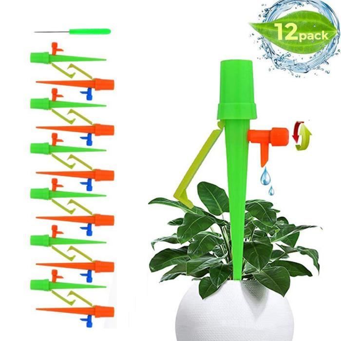 Arrosage Goutte à Goutte Pots De Fleurs D Irrigation Des Plantes Spikes Plante En Pot Auto Irrigation Goutte A Goutte D Arrosage Appareils 12pcs Ajghhah523 Achat Vente Tuyau Buse Tete D Irrigation Des Plantes Cdiscount