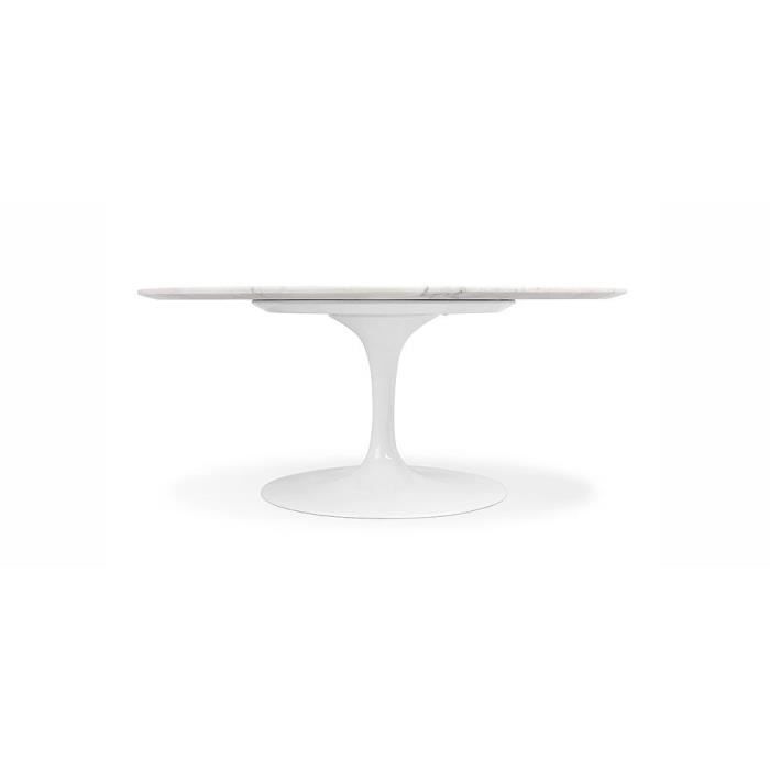 Table Ronde Tulipe Marbre Inspiree Eero Saarinen Achat Vente
