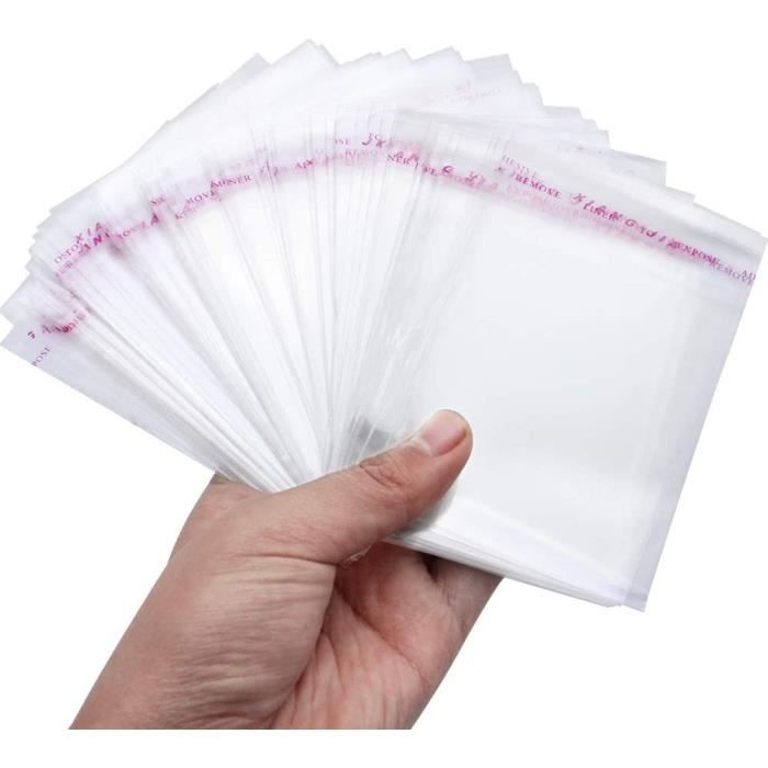 300 Pi ces Sacs Plastiques de Boulangerie Cellophane Transparente