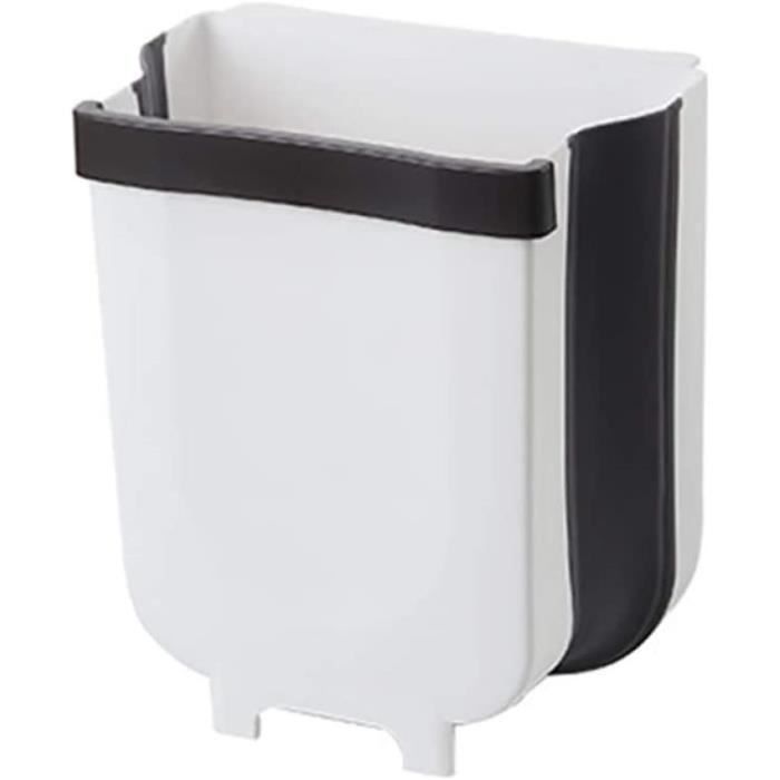 AJW-Poubelle Suspendue Cuisine Poubelle Murale Pliable - Peut être AJW-Poubelle Suspendue Cuisine Poubelle Murale Pliable - Peut être
