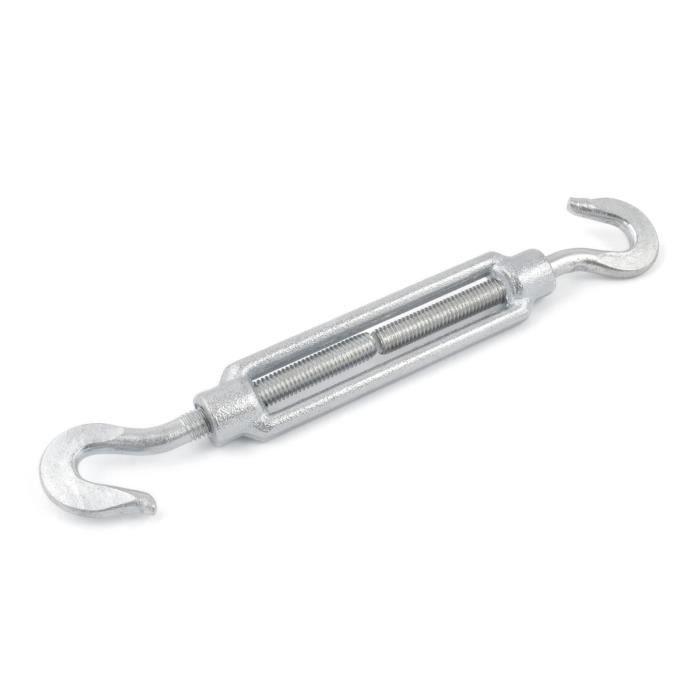 1 pc//s acier galvanisé tendeur a cage M12 tendeur câble vis crochet oeil