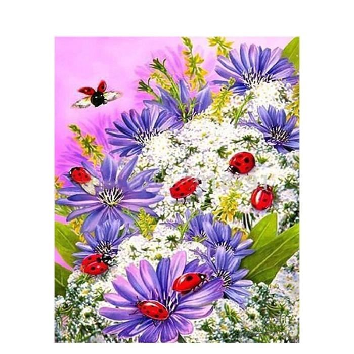 Fuumuui Kit de peinture par numéros avec pinceaux, peintures acryliques et toile de 40 x 50 cm, pour débutants adultes et enfants, motif animal, lions