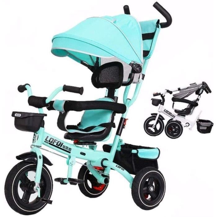 Tricycle enfant évolutif 4 en 1 UNICORN métal