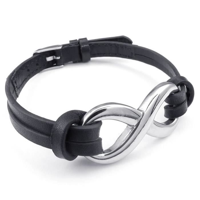bracelet homme infini cuir bracelet homme infini cuir