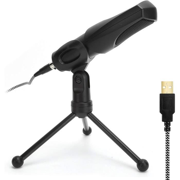 Fyvadio Microphone USB D'ordinateur, Microphone USB De Conférence