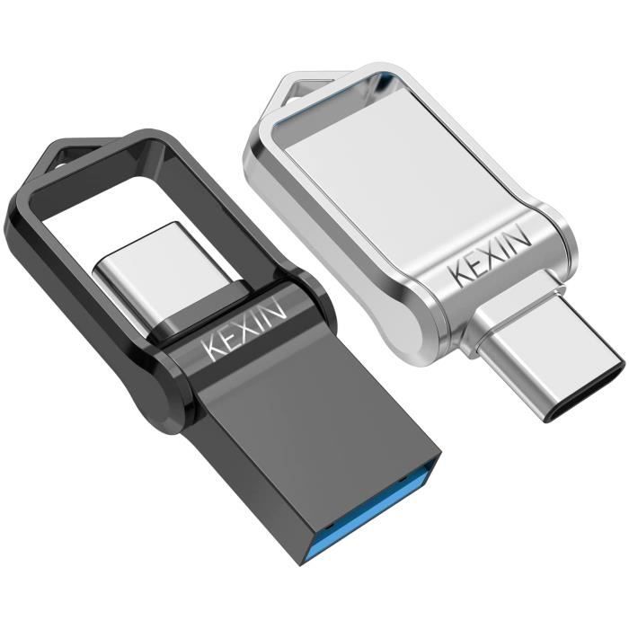 Mini clé USB 3.0 haute vitesse, clé USB Cle, clé USB TYPE-C, mémoire  étanche, disque flash USB en métal, 2 To, 1 To, 512 Go - AliExpress