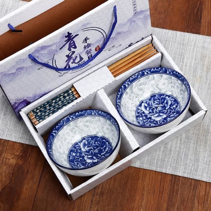 Cuvettes de Poignées,Vaisselle en céramique japonaise,bol de riz de