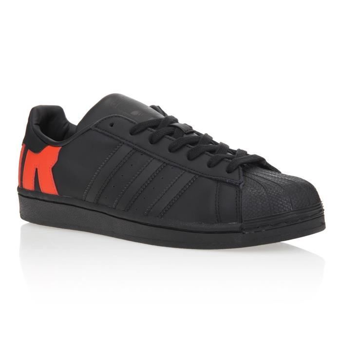 adidas superstar noir et rouge