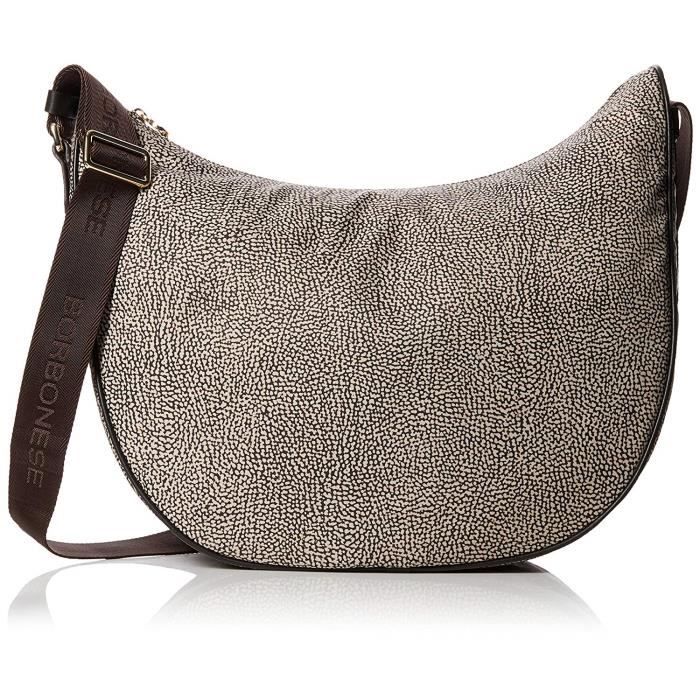 Sac à Main Borbonese Luna Medium C-Filetto, Sacs portés épaule 6018 - Achat  / Vente Sac à Main Borbonese Luna 6018 - Cdiscount