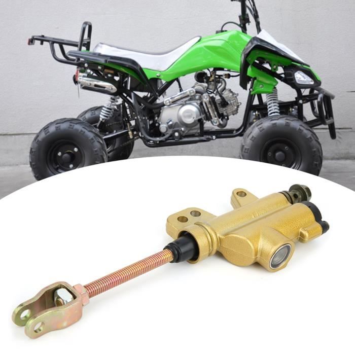 Dioche accessoire ATV Pompe de frein arrière, maître-cylindre de frein  hydraulique arrière en alliage d'acier moto frein