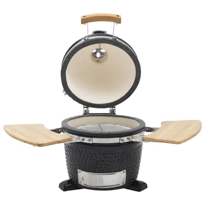 Barbecue Charbon Royal Gourmet - 59x42cm - Noir - Avec Tablette Et Roues