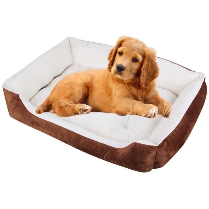 Comparer les prix de Panier Coussin Lit pour chien et chat - Taille 60x45x15CM