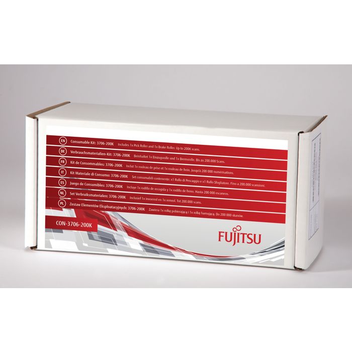 Fujitsu 3706-200K Scanner - N7100 - fi-7030 - Kit de consommables - Multicolore - 200000 analyses