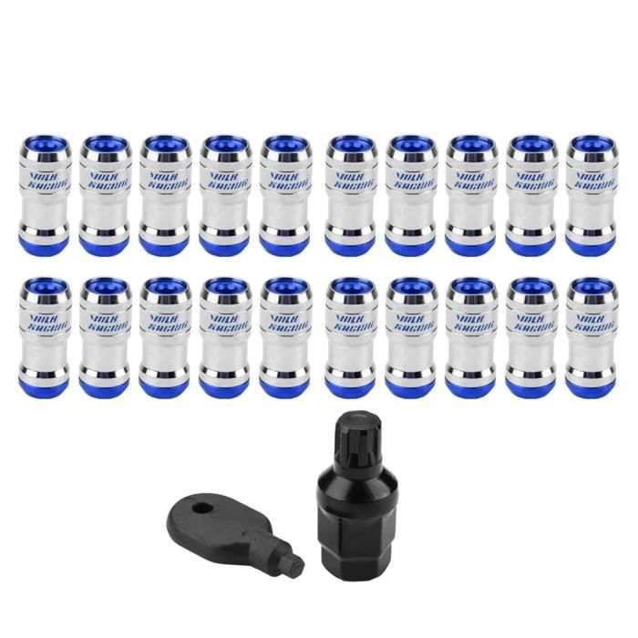 20 Boulons De Roue TRACER M12x1.25 28mm - Collier Conique 60° - Compatible Peugeot - Classe 10.9