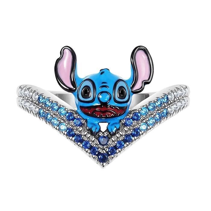 Bague stitch lilo pierre bleu bijoux fantaisie reglable - Cdiscount  Bagagerie - Maroquinerie