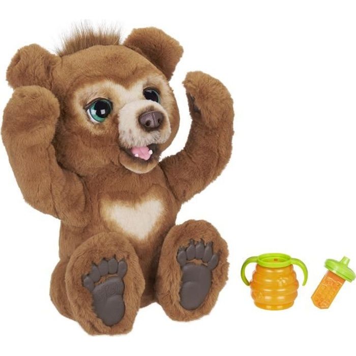 FurReal Friends Cubby L ours curieux Peluche Interactive