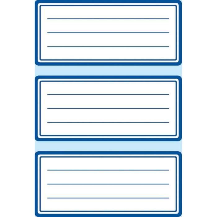 Lot de 300 étiquettes autocollantes rectangulaires en papier kraft pour classeur 40 x 19 mm[279 Lot de 300 étiquettes autocollantes rectangulaires en papier kraft pour classeur 40 x 19 mm[279