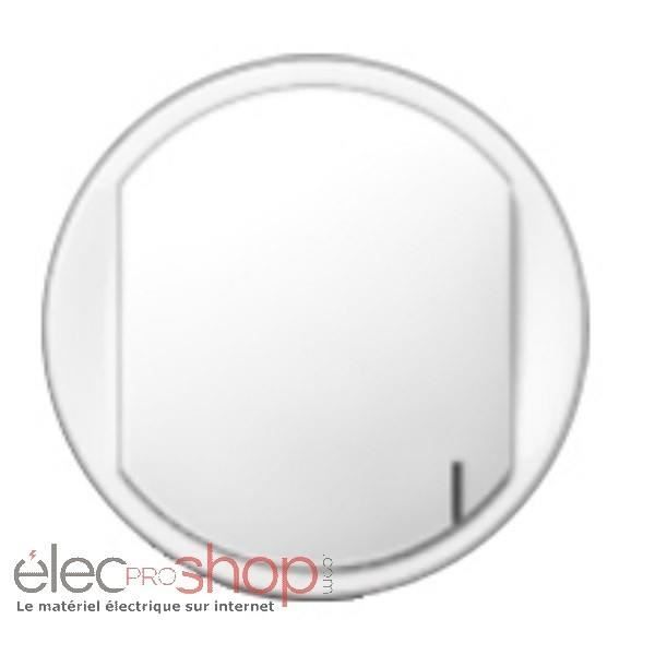 Variateur universel Mosaic 2 fils 125W - livré avec enjoliveur Blanc - particulier