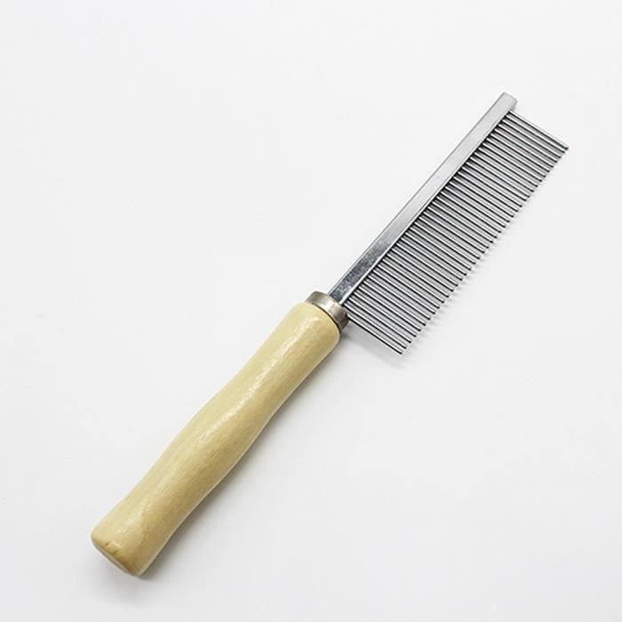 Peigne Pour Chien Chat De Deshabillage Des Animaux Domestiques Peigne De Toilettage Nettoyage De Poils 195 23 30mm Cdiscount