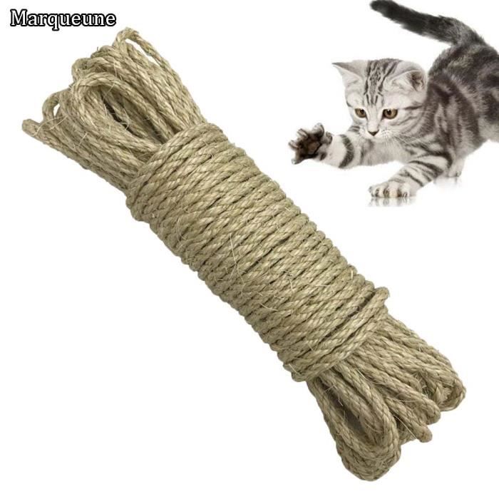 Corde De Sisal Naturel 8mm Remplacement Cordage Ancien Accessoire Ideal Pour Remplacer Poteaux De L Arbre A Chat Marqueune 10m Achat Vente Arbre A Chat Corde De Sisal Naturel 8mm Cdiscount Corde De Sisal Naturel 8mm Remplacement Cordage Ancien Accessoire Ideal Pour Remplacer Poteaux De L Arbre A Chat Marqueune 10m Achat Vente Arbre A Chat Corde De Sisal Naturel 8mm Cdiscount