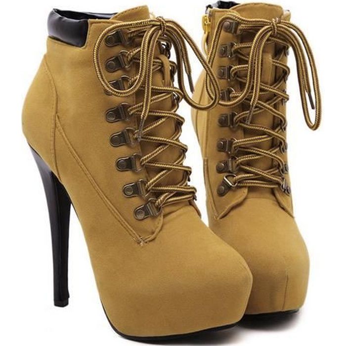 bottines timberland femme talon
