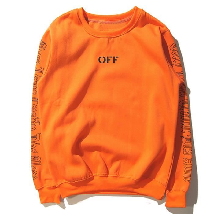 Pull off white orange Clearance