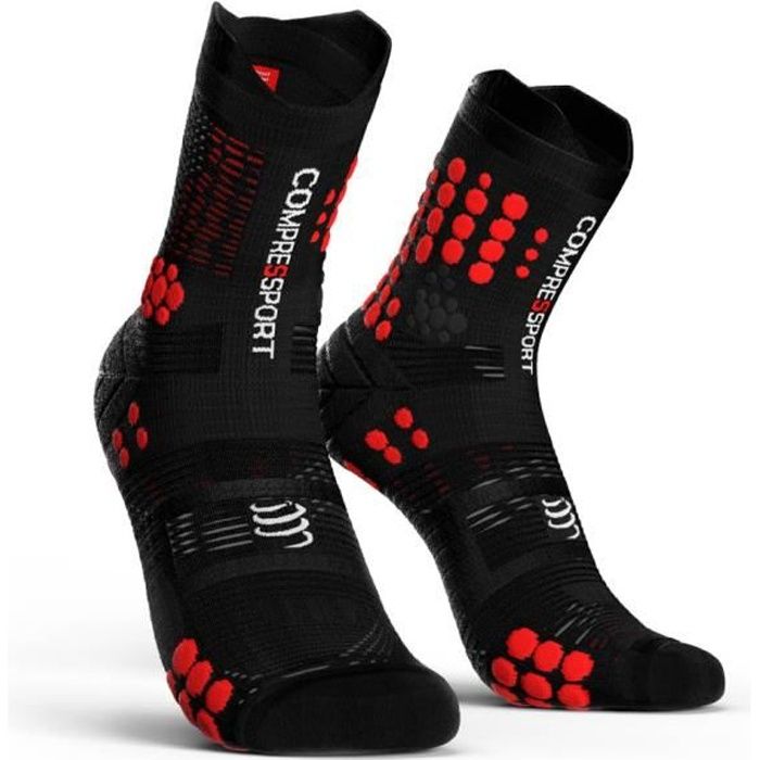 Chaussettes Compressport Racing Socks V3.0 Trail - Homme - Multicolor - Respirant - Trail