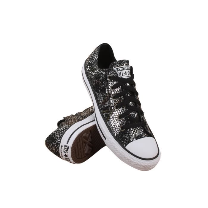 converse chuck taylor all star womens ox leather trainers white