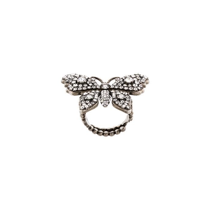 Gucci Femme 503932j3f428162 Argent Metal Bague Argent Achat