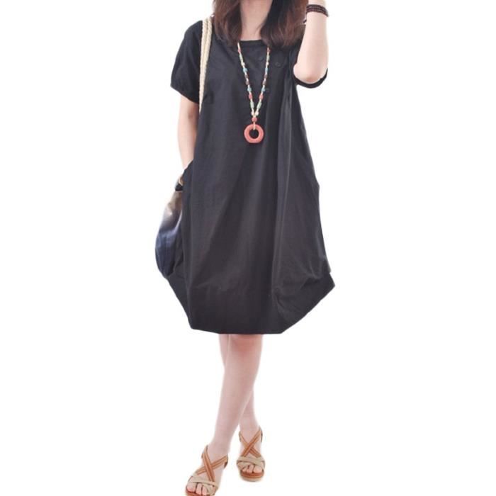 robe large mi longue