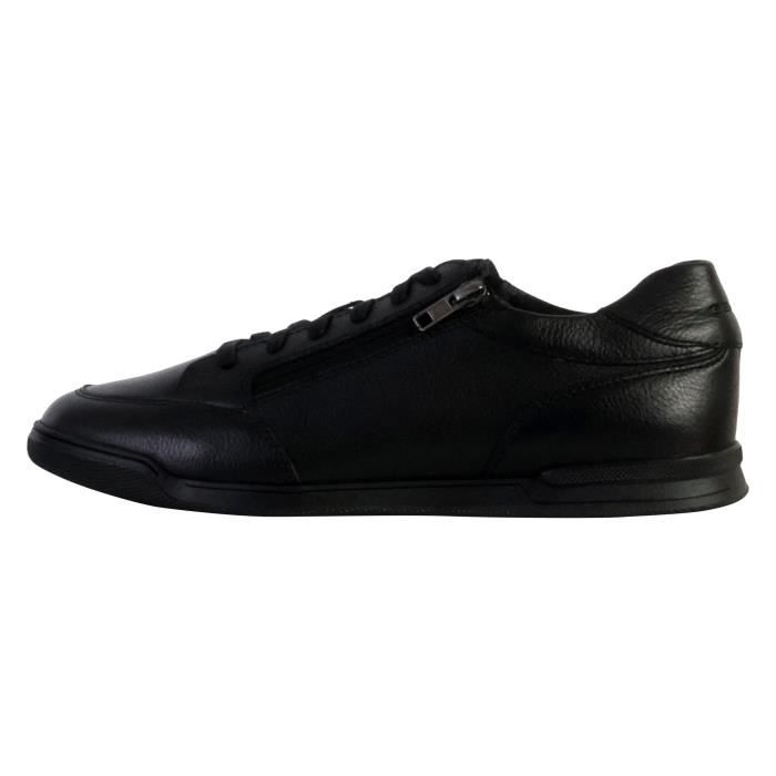 Geox Baskets basses - GEOX - Cuir - Lacets - Homme - Noir