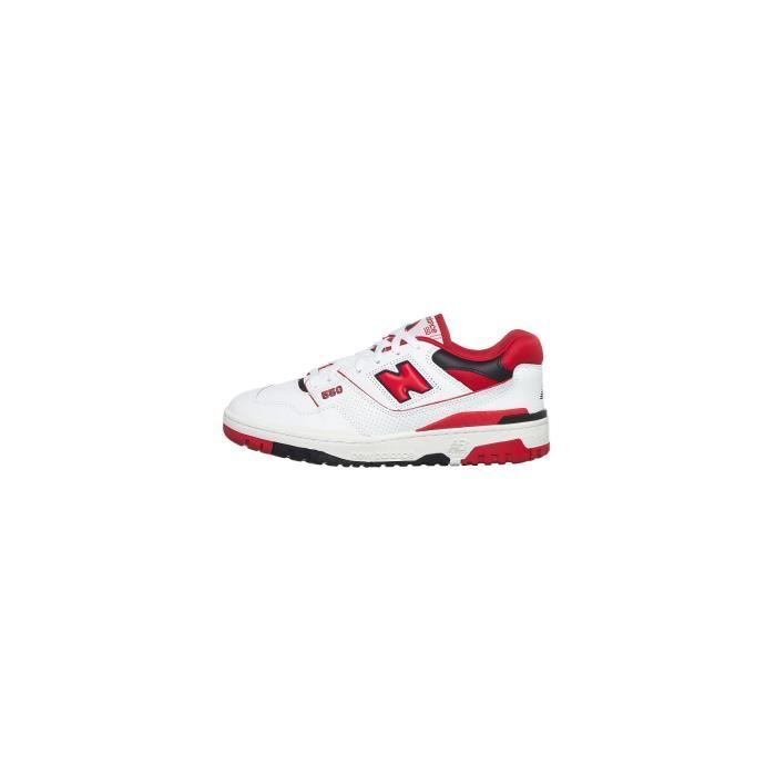 New Balance Basket New Balance BB550 - Mixte - Blanc - Cuir - Lacets