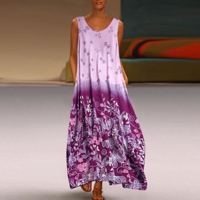 Robe Imprimée Ample Oversize