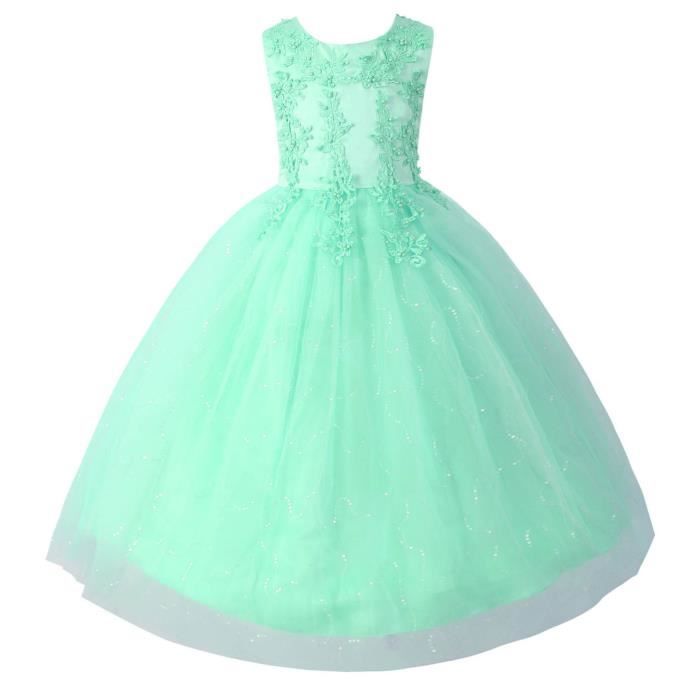 Robe ceremonie fille blanche 12 ans - Cdiscount