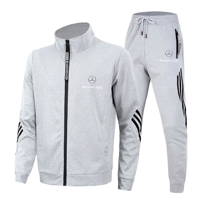 end point clumsy Christian Jogging AMG Mercedes-Benz Survêtement Homme 2 Pièce Mode Casual Col montant  Confortable Manches Longues Ensemble Survêtement -KM1037 Gris - Cdiscount  Prêt-à-Porter